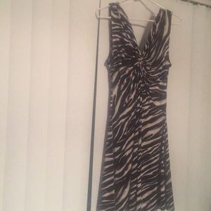 Zebra print Victor Dress