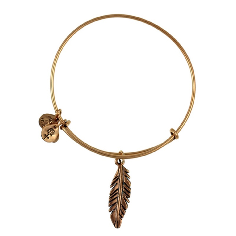 Feather Alex and Ani Bracelet