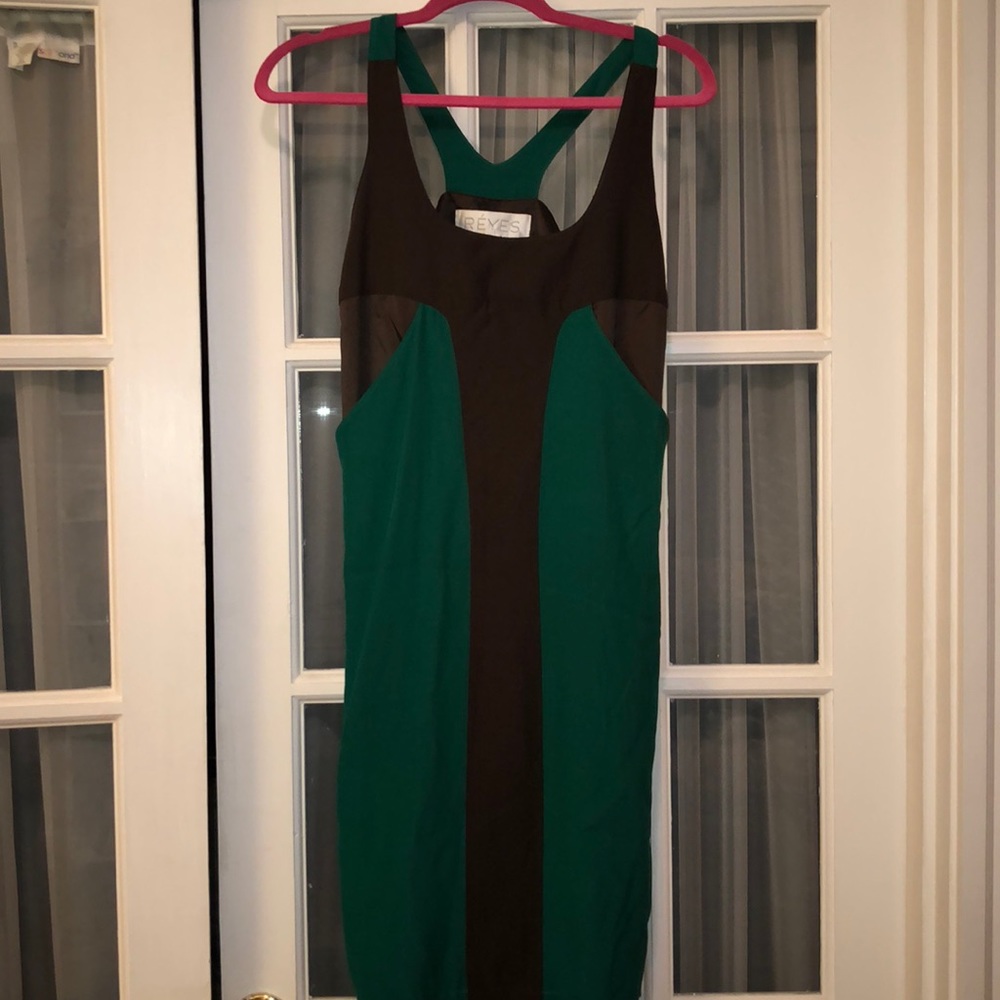100% Silk Reyes Dress - 4