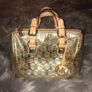 - Limited Edition - Michael Kors Gold Handbag