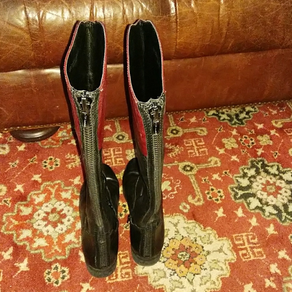 Bcbgeneration Color Block Riding Boots - image 3