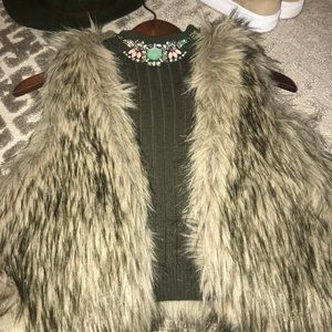 Faux Fur Vest