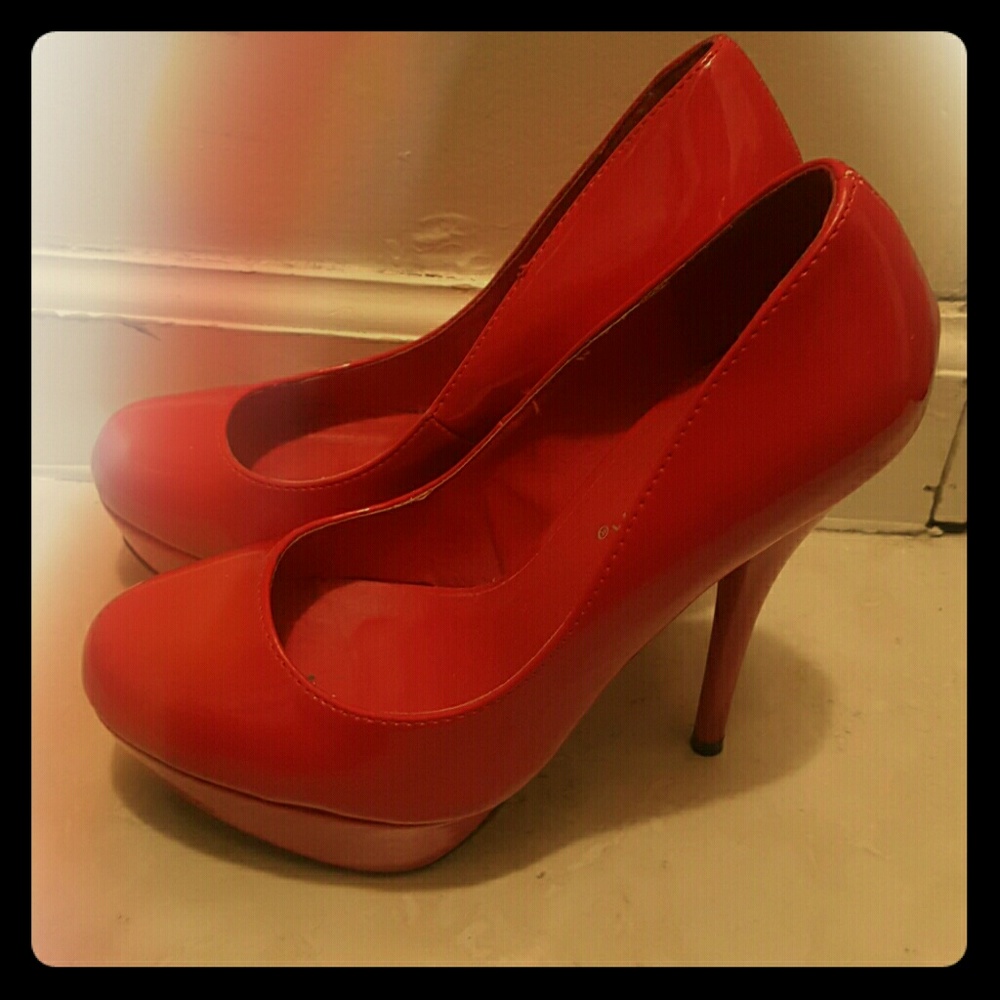 Red Stiletto Heels