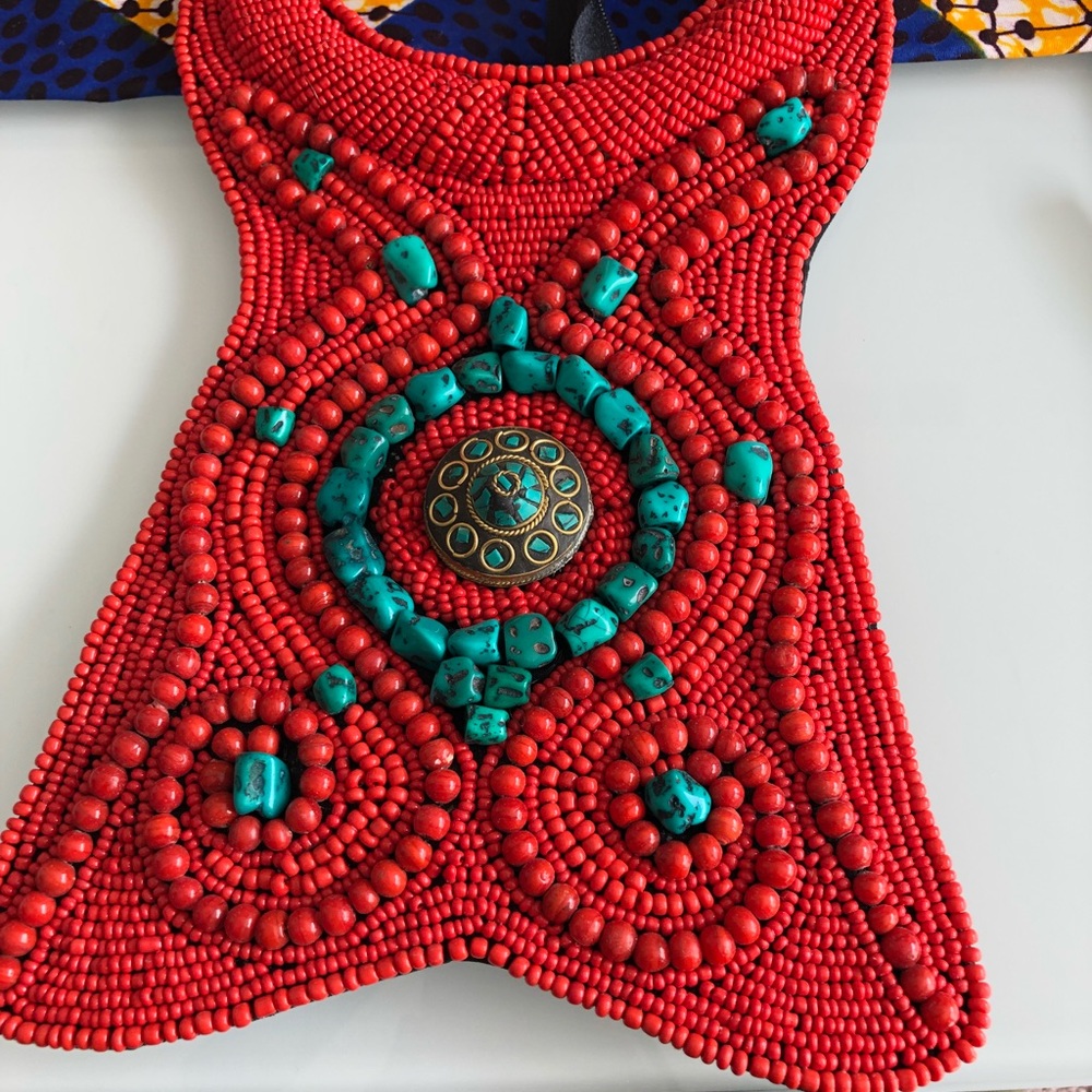 Beaded necklace
