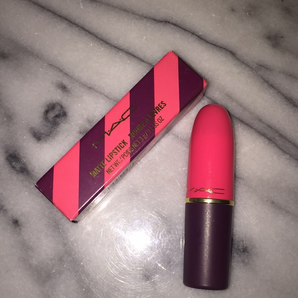 JUST SWATCHED MAC LIPSTICK