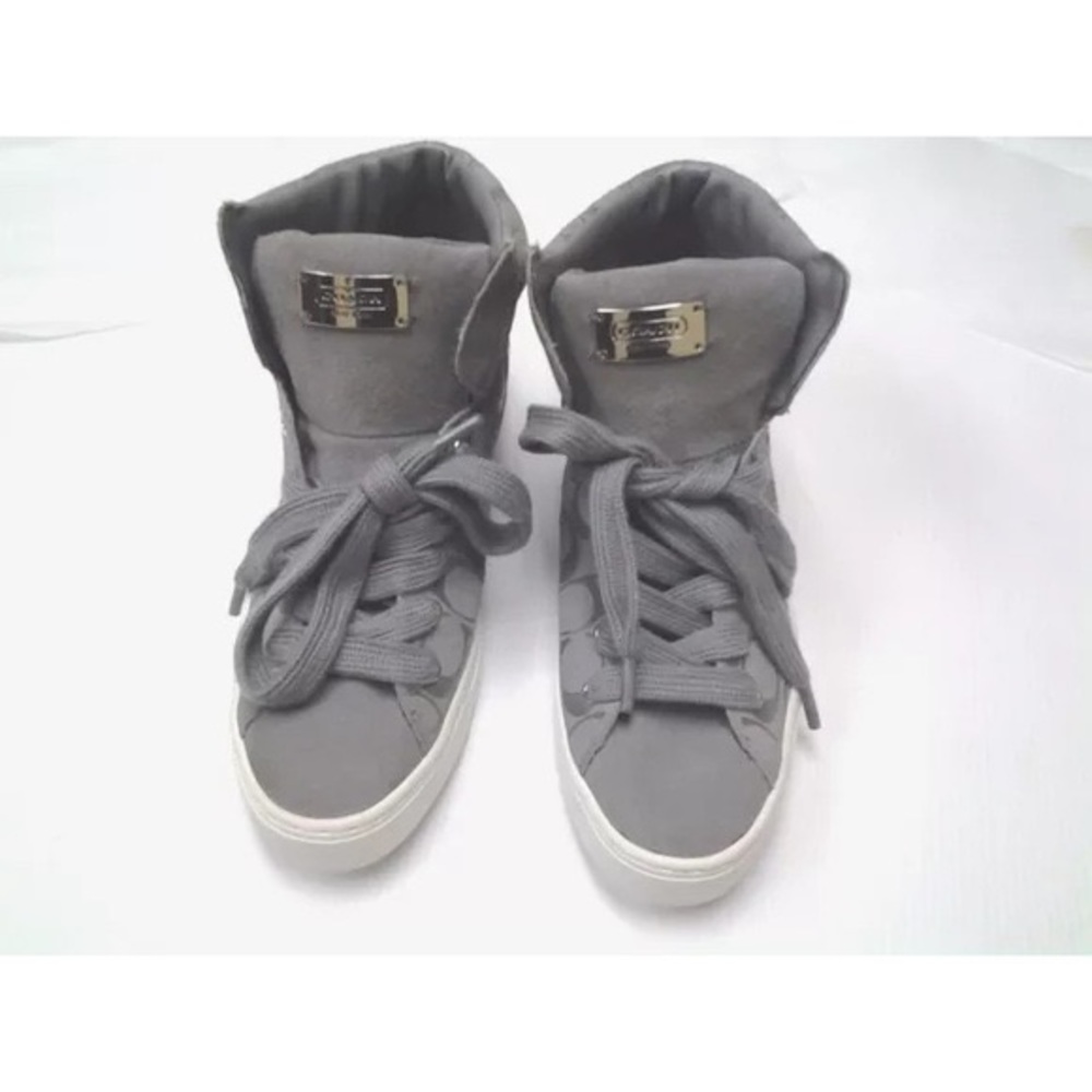 Coach Renee Signature Hi-Top Sneakers SIZE 6.5