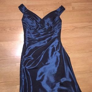 Navy Blue Gown by Iconic New Orleans designer