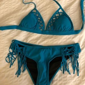 New! Plunge Bikini XS