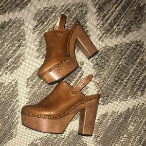 Brown Clogs
