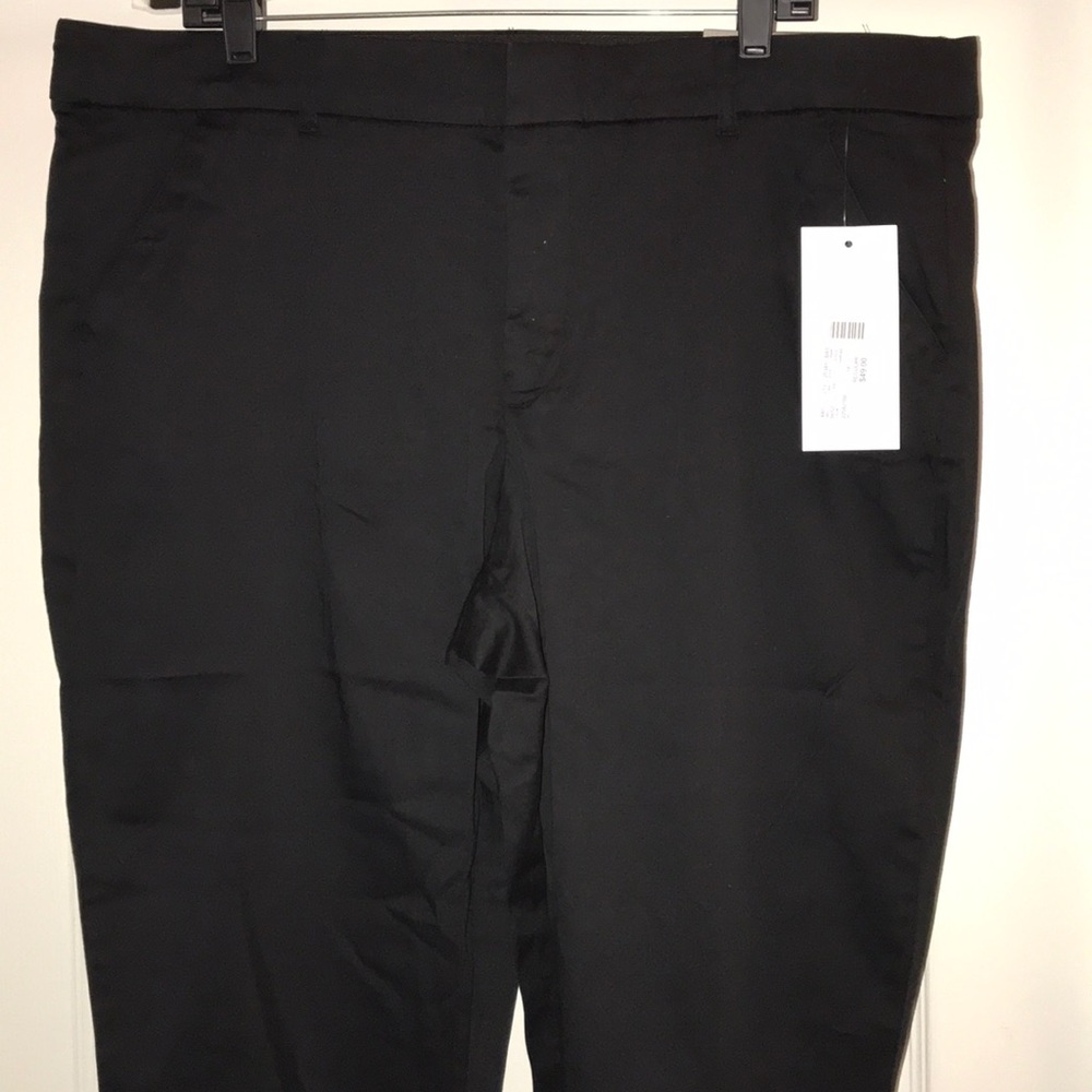 Black ankle pants