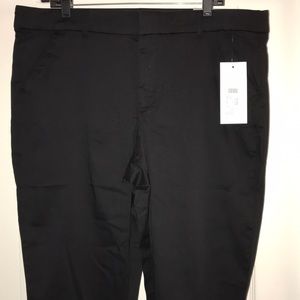 Black ankle pants