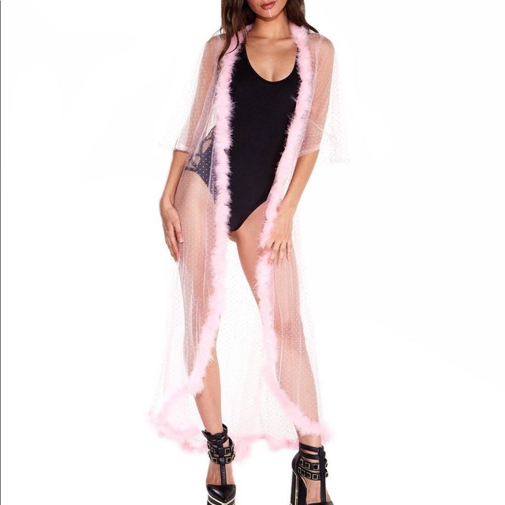 IHEART RAVES Marilyn fur trim rob
