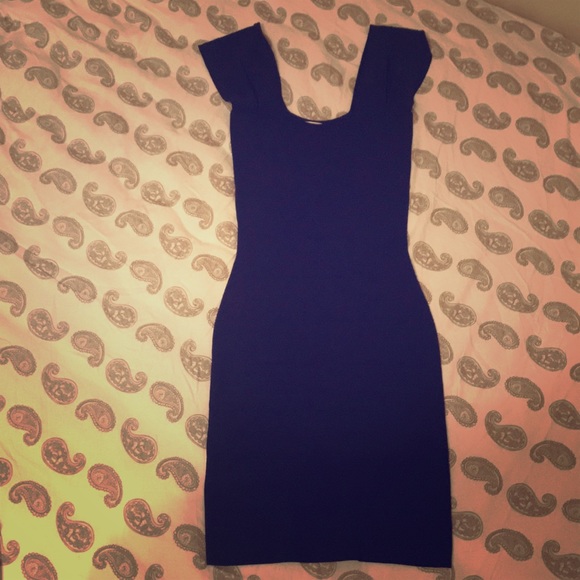 Max Studio navy dress - Picture 2 of 5