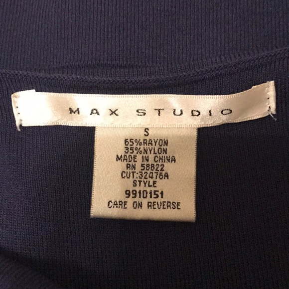 Max Studio navy dress - Picture 5 of 5