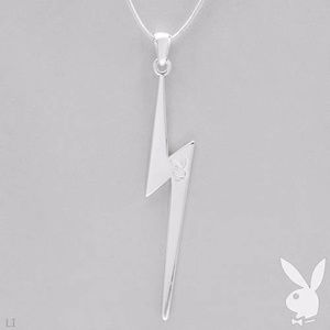 Playboy Necklace Lightning Bolt 