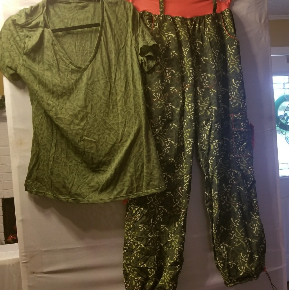 Zumba workout outfit