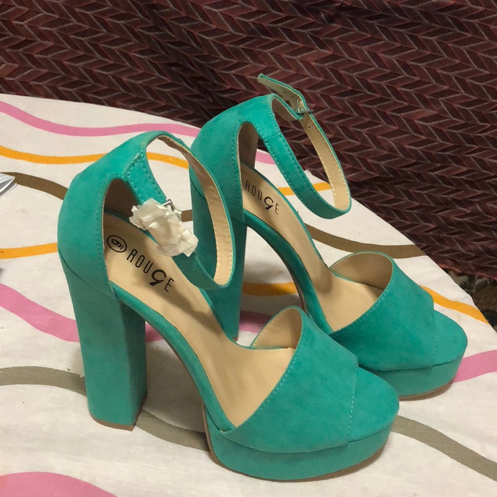 Open Toed Platform Heels