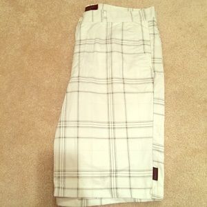 Plaid Men’s Knee Length Shorts