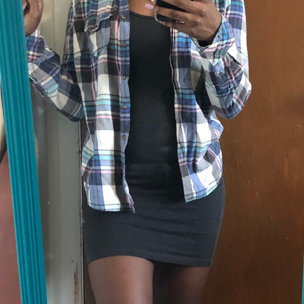 Aeropostale plaid button down shirt