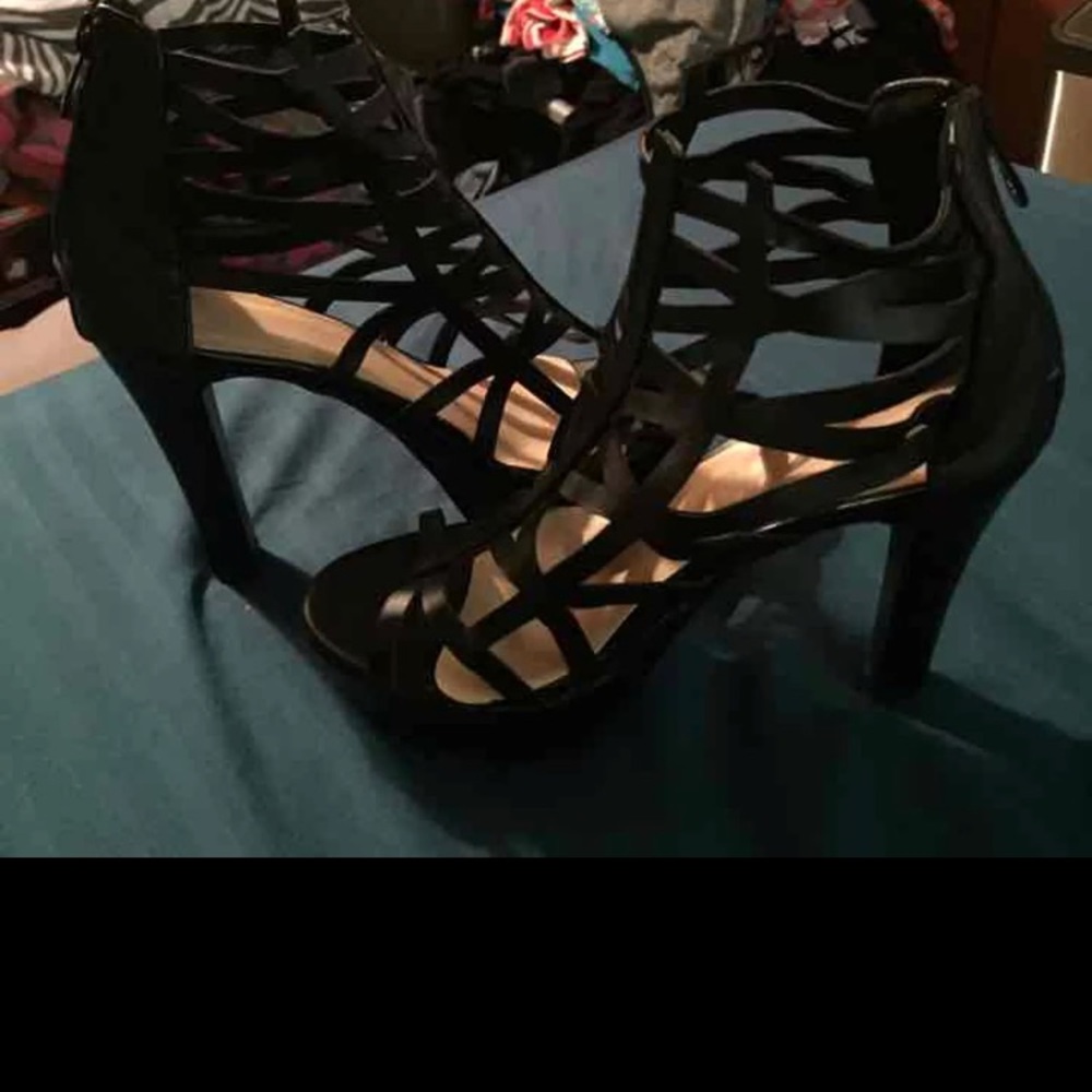 Black heels