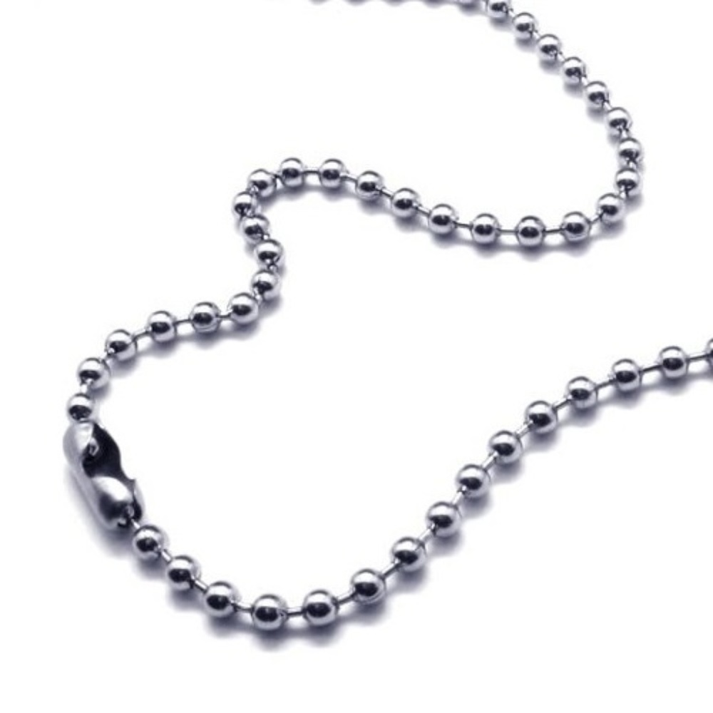 Playboy Necklace Dog Tag Pendant Bunny Logo Stainless Steel Black Carbon Fiber - Picture 5 of 6