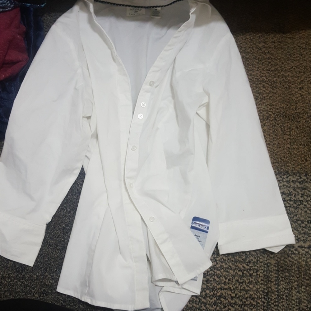 White long sleeve dress shirt