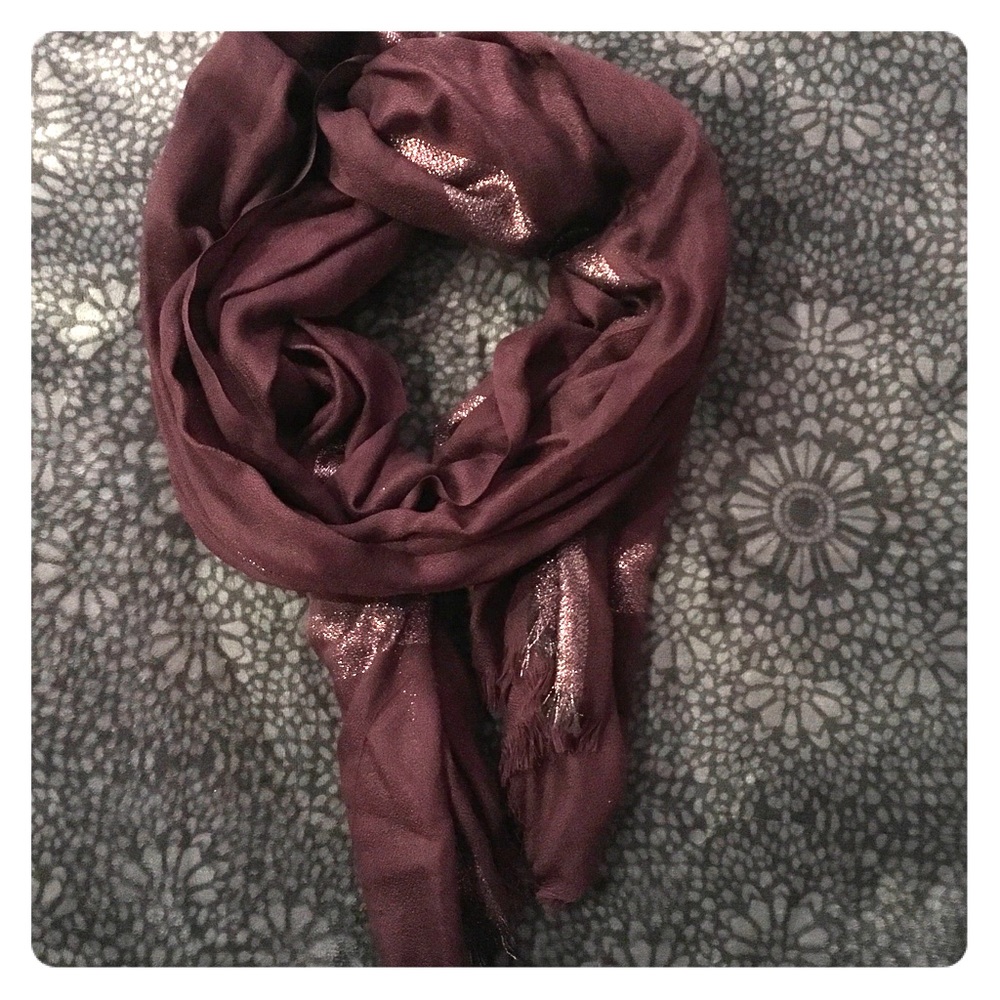 Purple Target Scarf