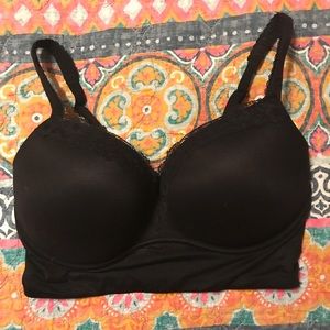 Longline lounge push up bra