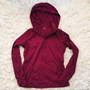 Athleta Hooded Long Sleeve Top💕
