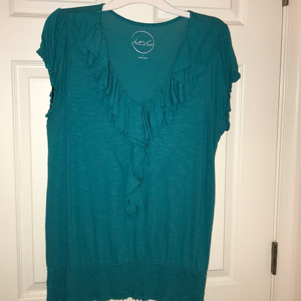 V-neck top