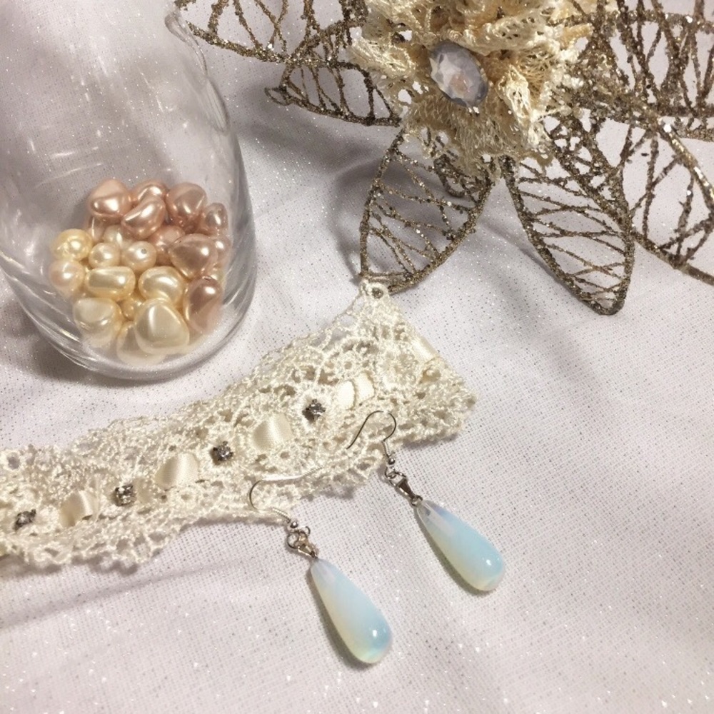 ✨SALE! NWT Opalite Earrings
