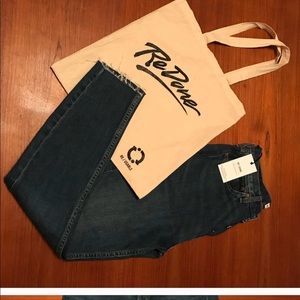 Levi’s RE/DONE ankle crop jeans