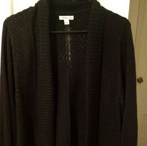 Black knitted Cardigan