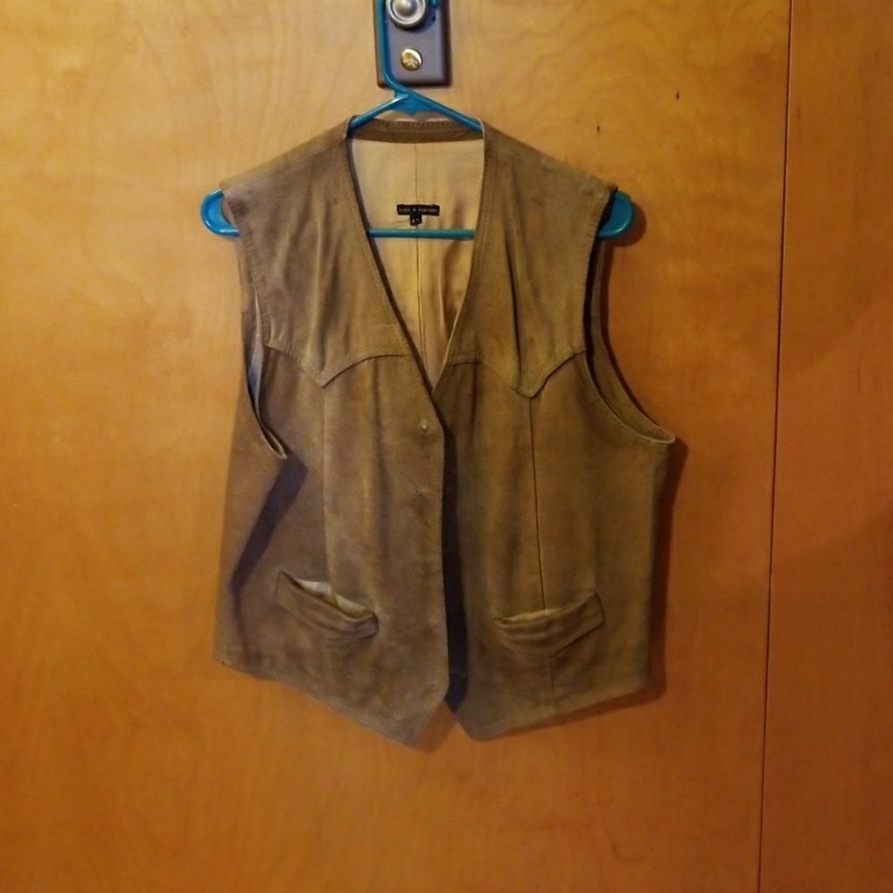 Vintage Suede vest