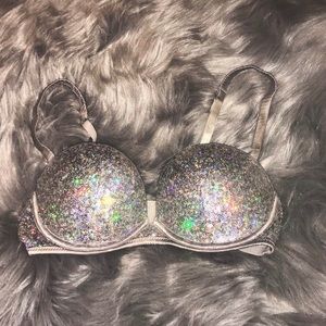 H&M Sparkly Sequined Bra