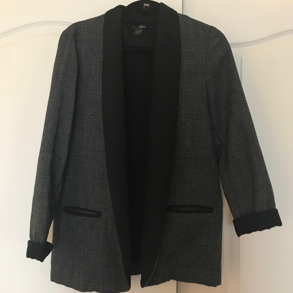 Aqua Jackets & Blazers - Aqua Prince of Wales Blazer