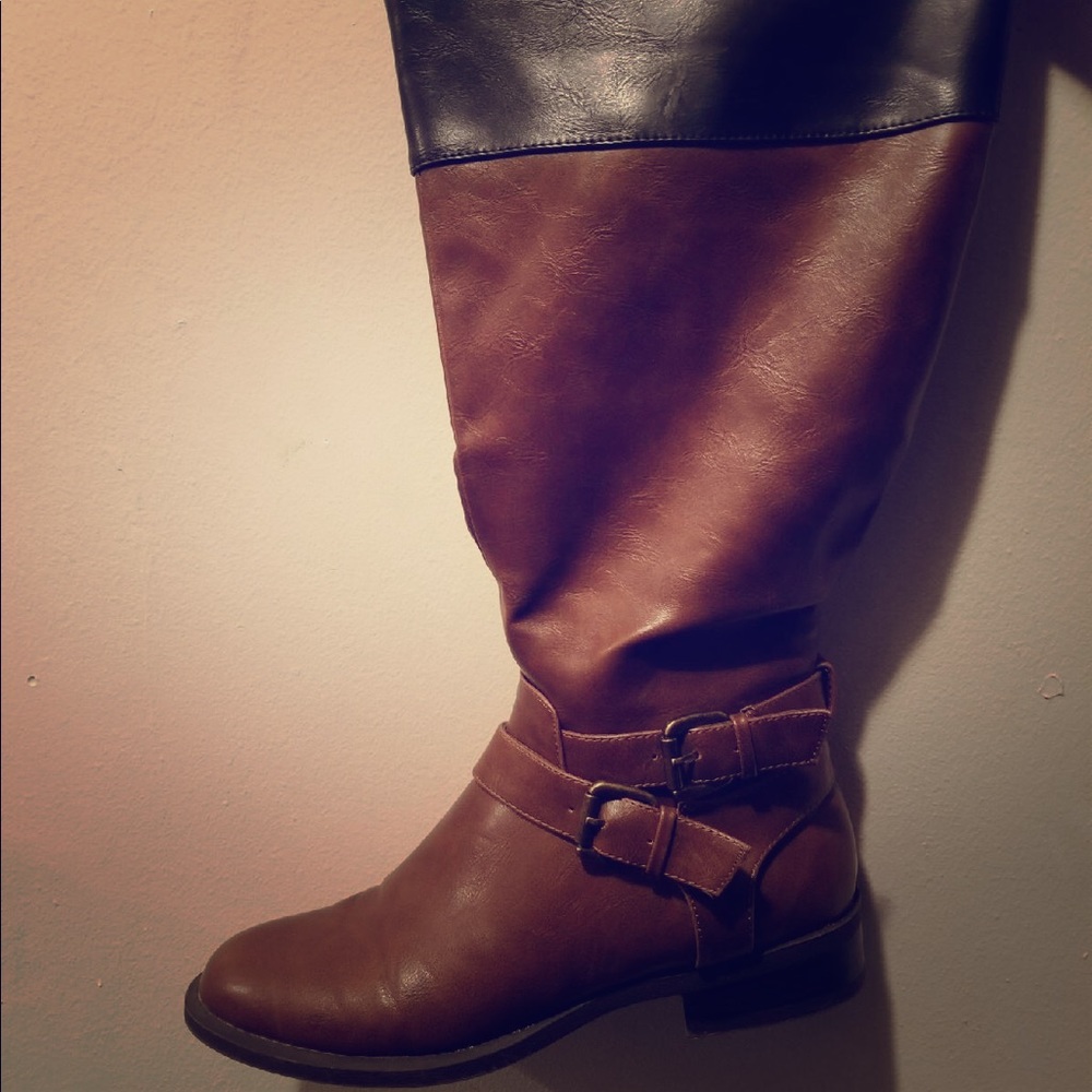Size 7 wide calf boots
