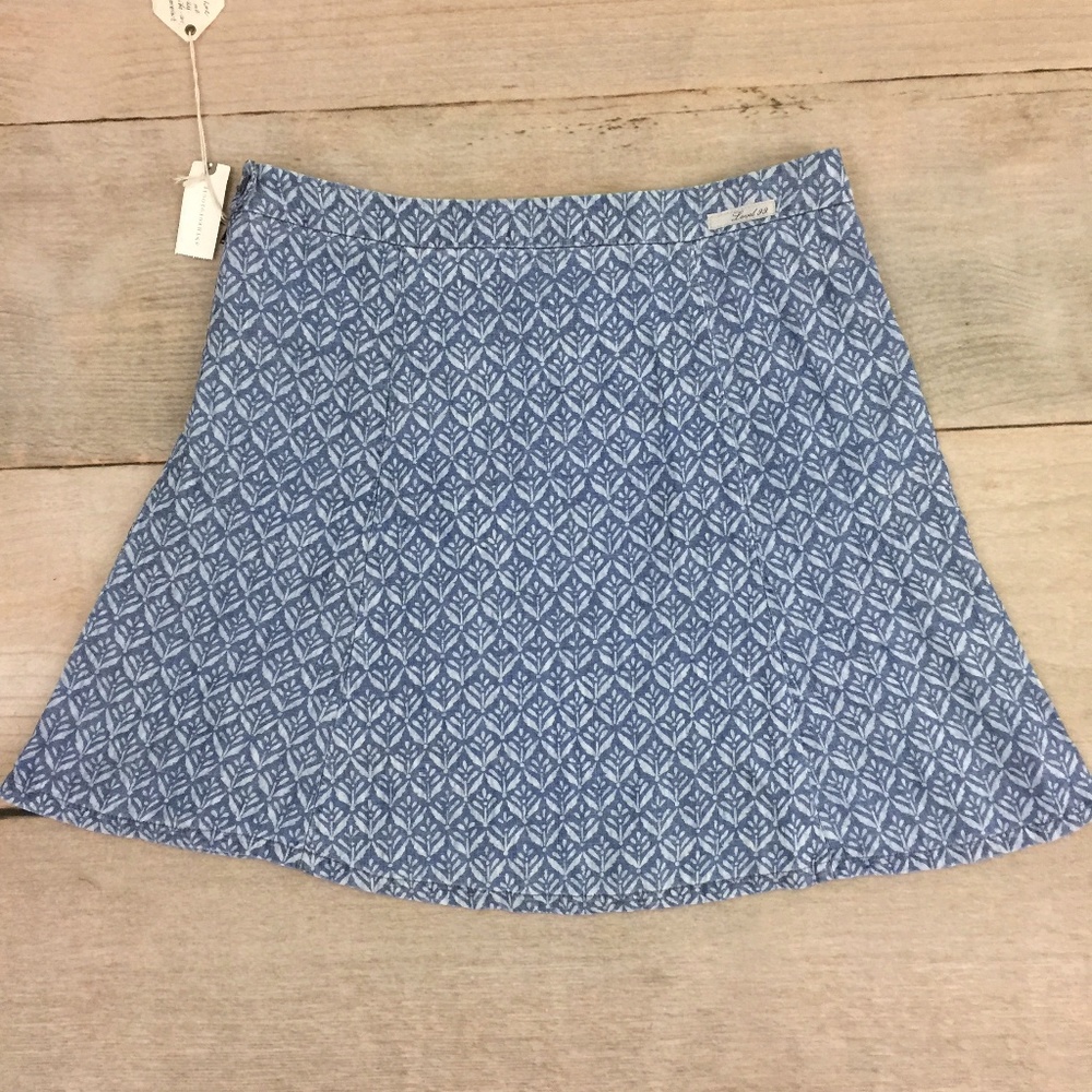 Anthropologie Level 99 Denim Skater Skirt - Picture 5 of 5