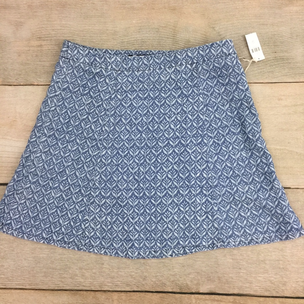 Anthropologie Level 99 Denim Skater Skirt - Picture 3 of 5