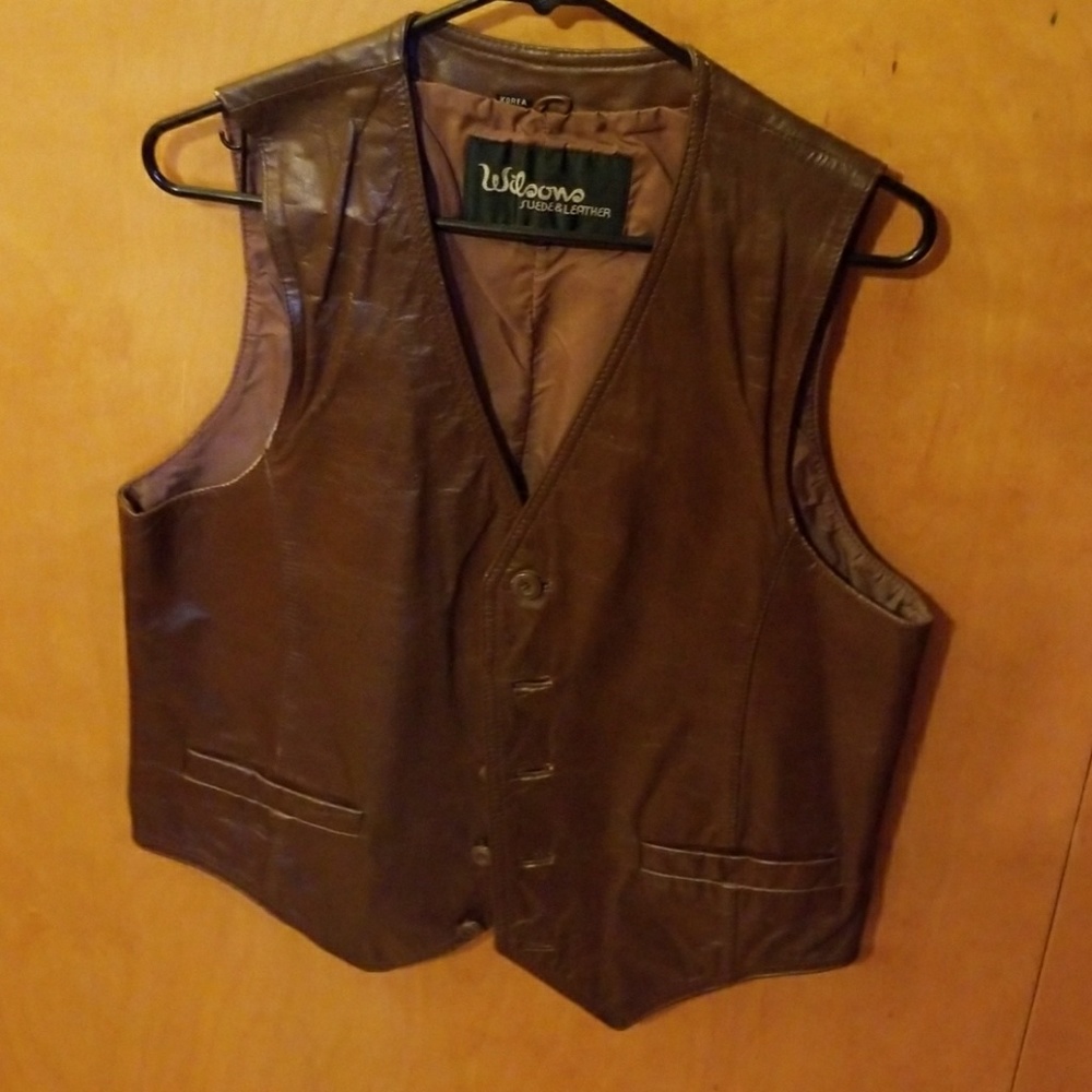 Vintage Leather vest