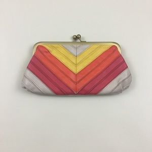 Forever 21 rainbow clutch