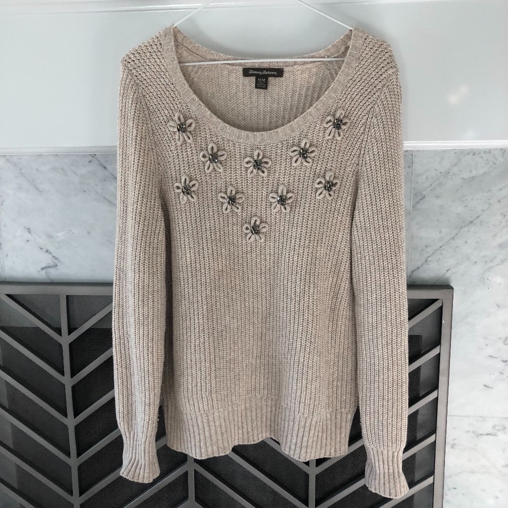 Tommy Bahama Embellished Knit Sweater