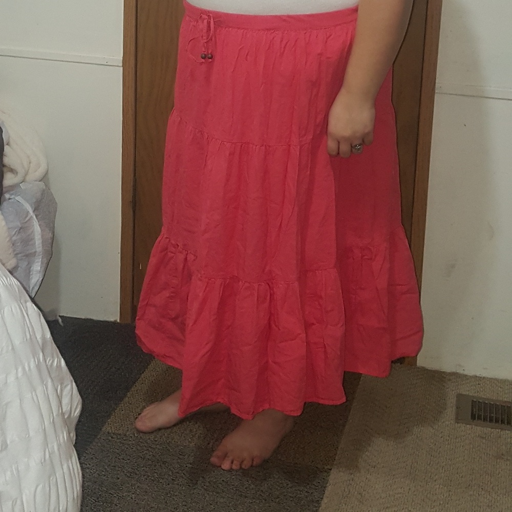 Ankle length skirt