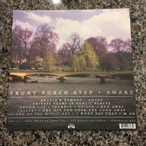 Vinyl of Front Porch Step