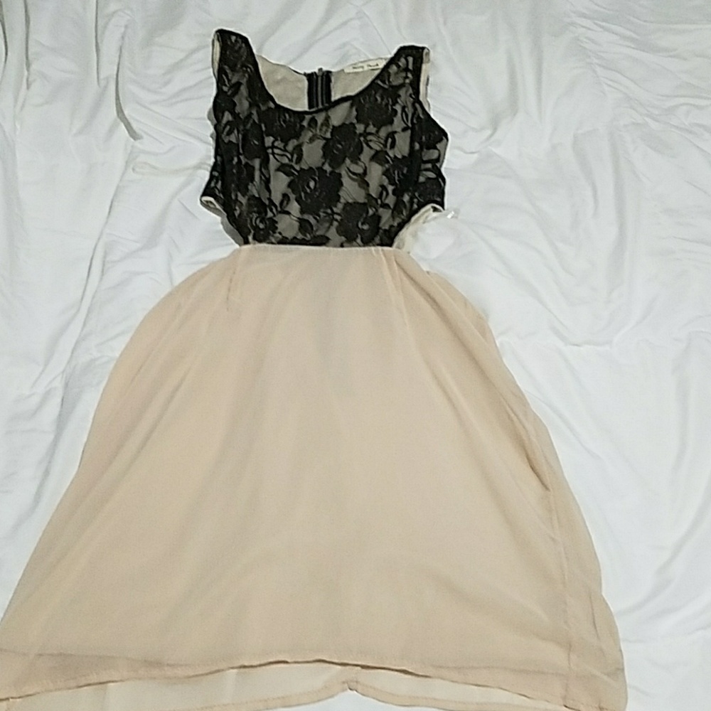 A lace dress