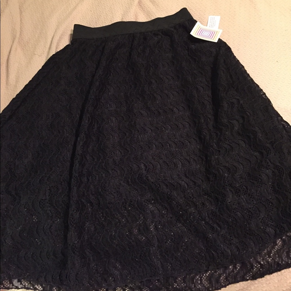 Black lace Lola skirt