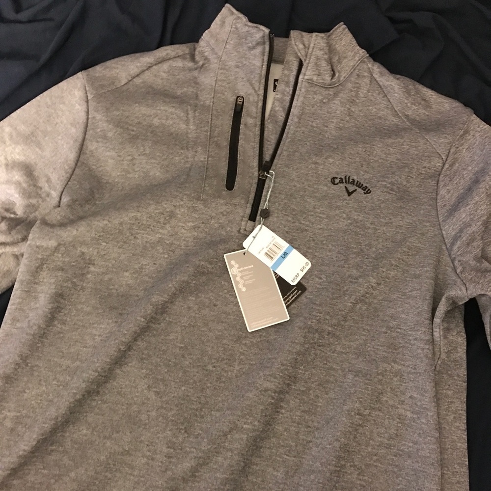Callaway quarter zip golf shirt