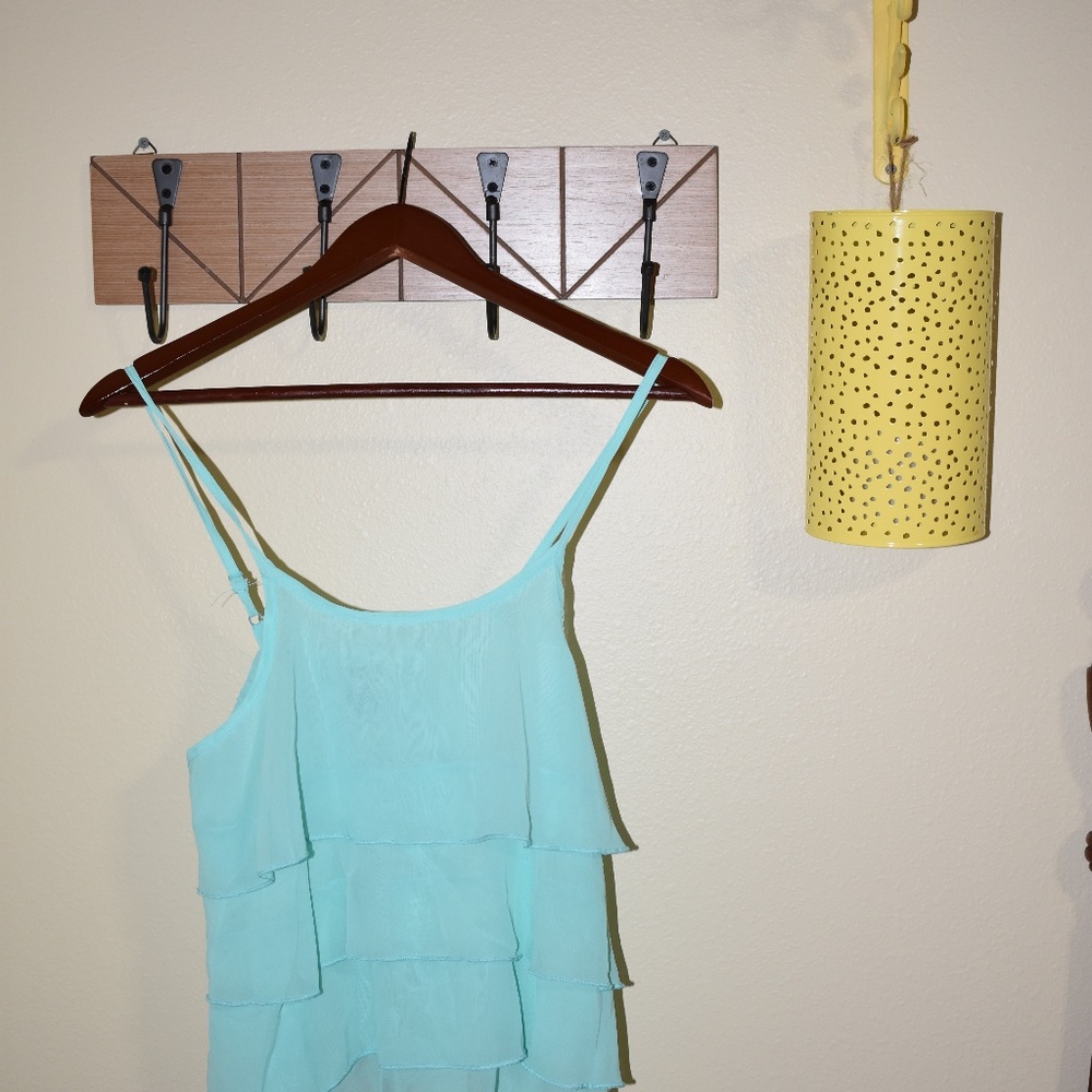 Sheer Ruffle Tank - Picture 2 of 2