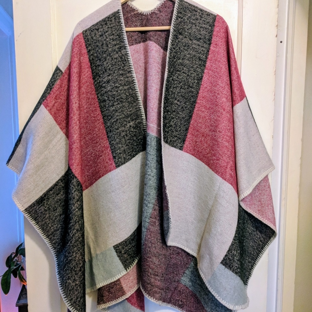 Blocked Poncho