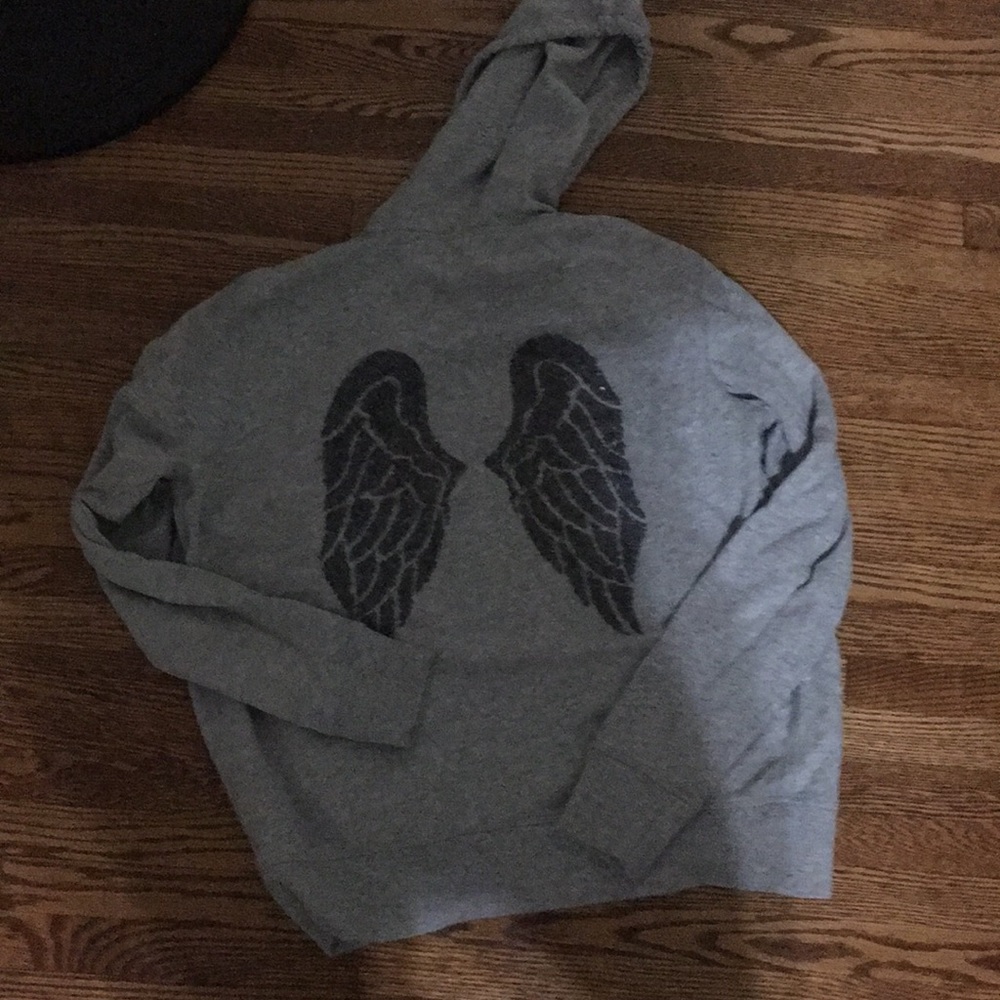 VS Heather grey hoodie